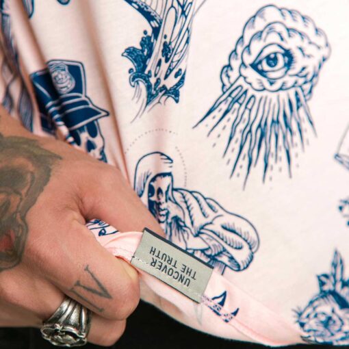 Camiseta Tattoo Background - Imagen 3