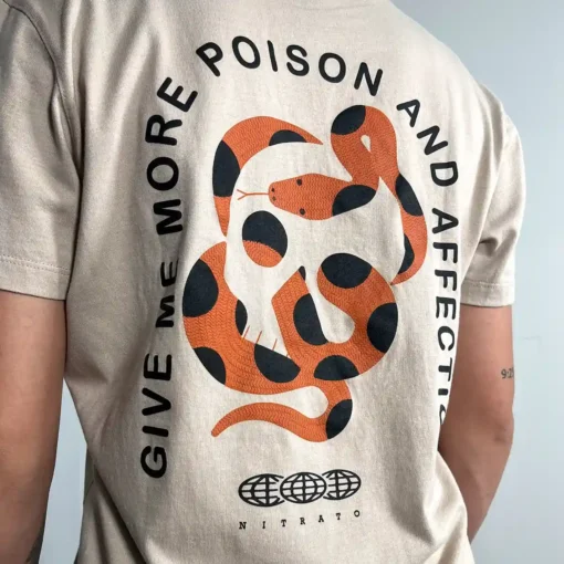 Nitrato Camisetas Mujer Poison Snake - Imagen 3
